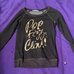 Pop fizz clink sweatshirt